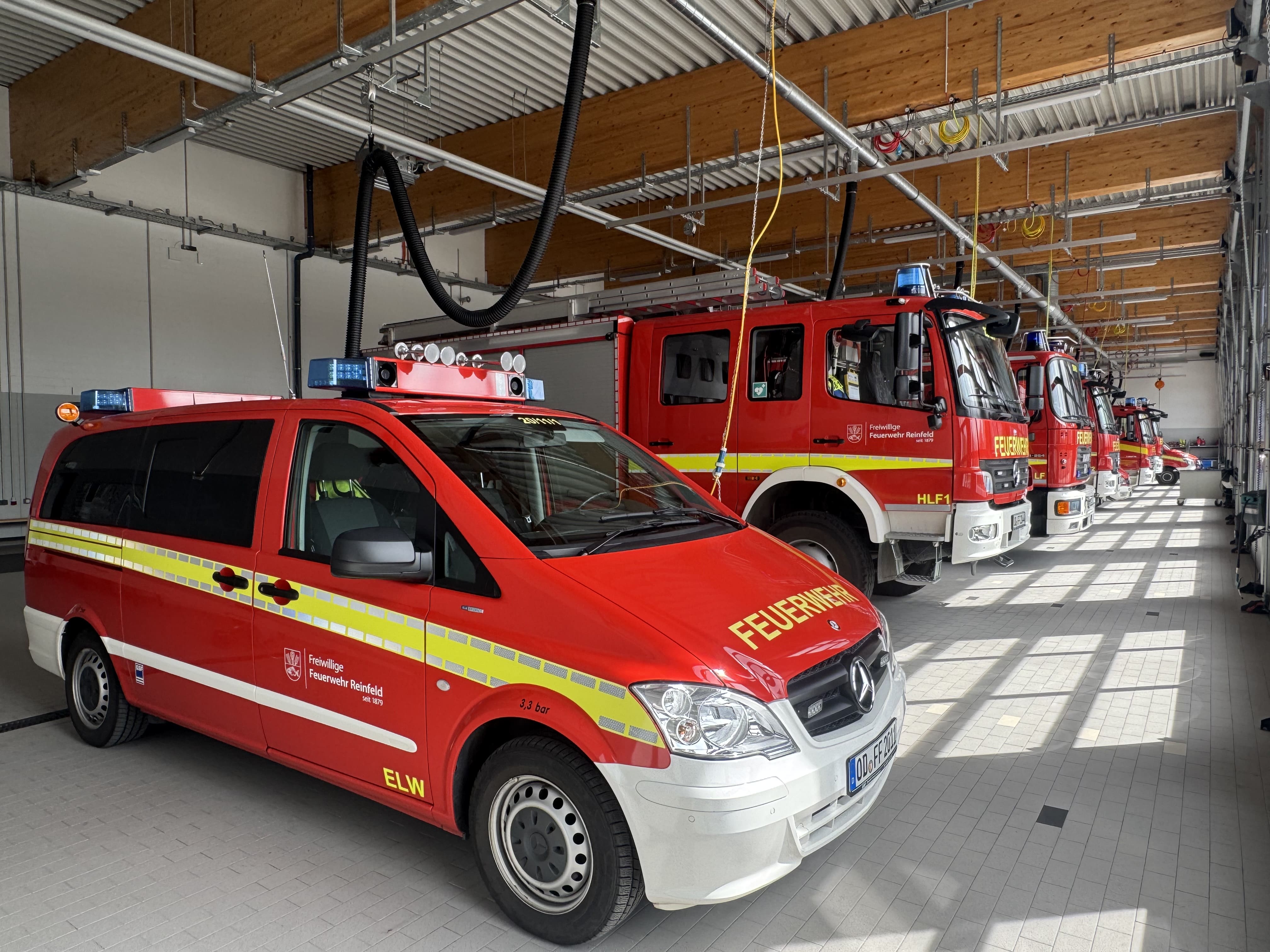 Fahrzeughalle der Feuerwehr Reinfeld